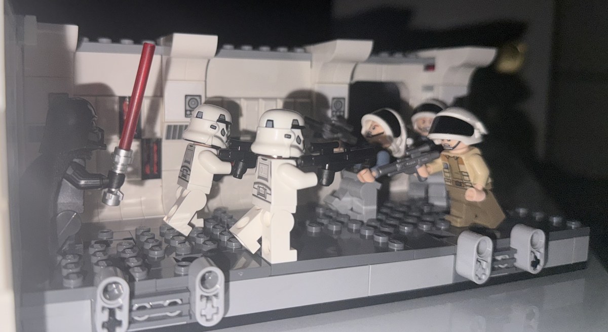 LEGO Star Wars scene
